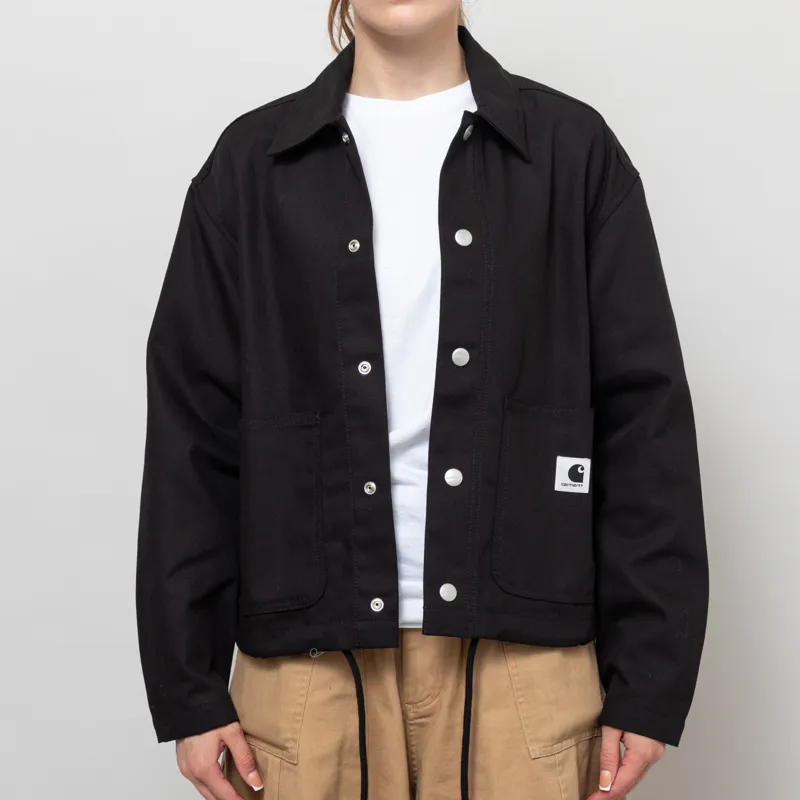 Carhartt WIP Womens Simple Shirt Jac Black Rigid