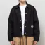 Carhartt WIP Womens Simple Shirt Jac Black Rigid
