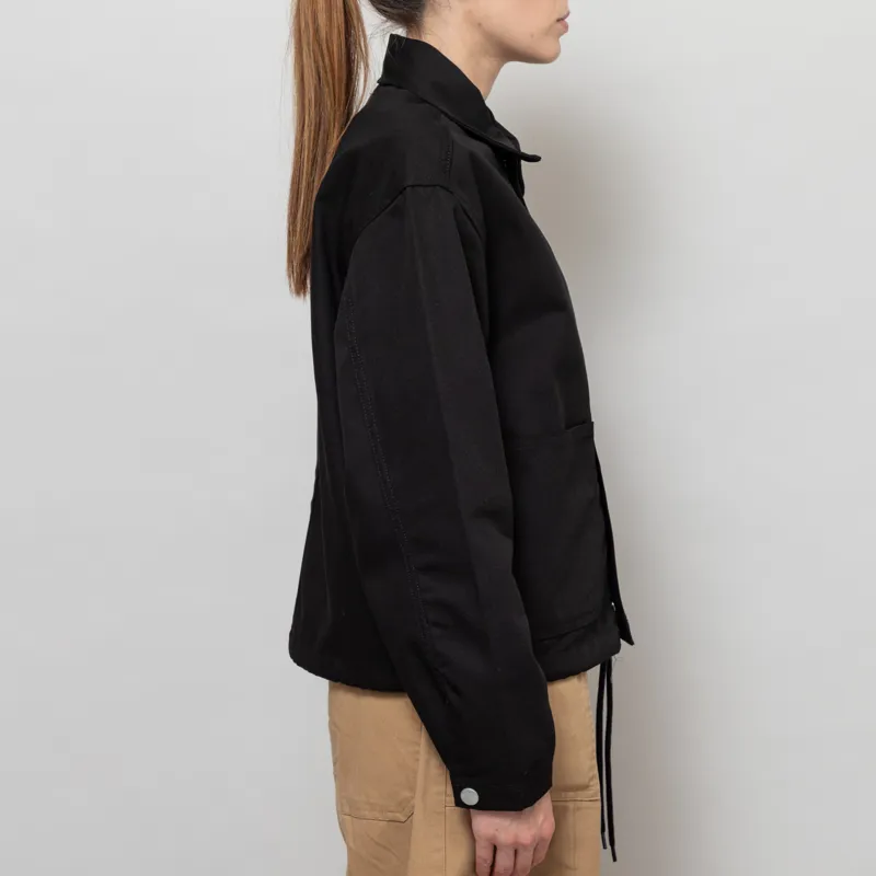 Carhartt WIP Womens Simple Shirt Jac Black Rigid-5