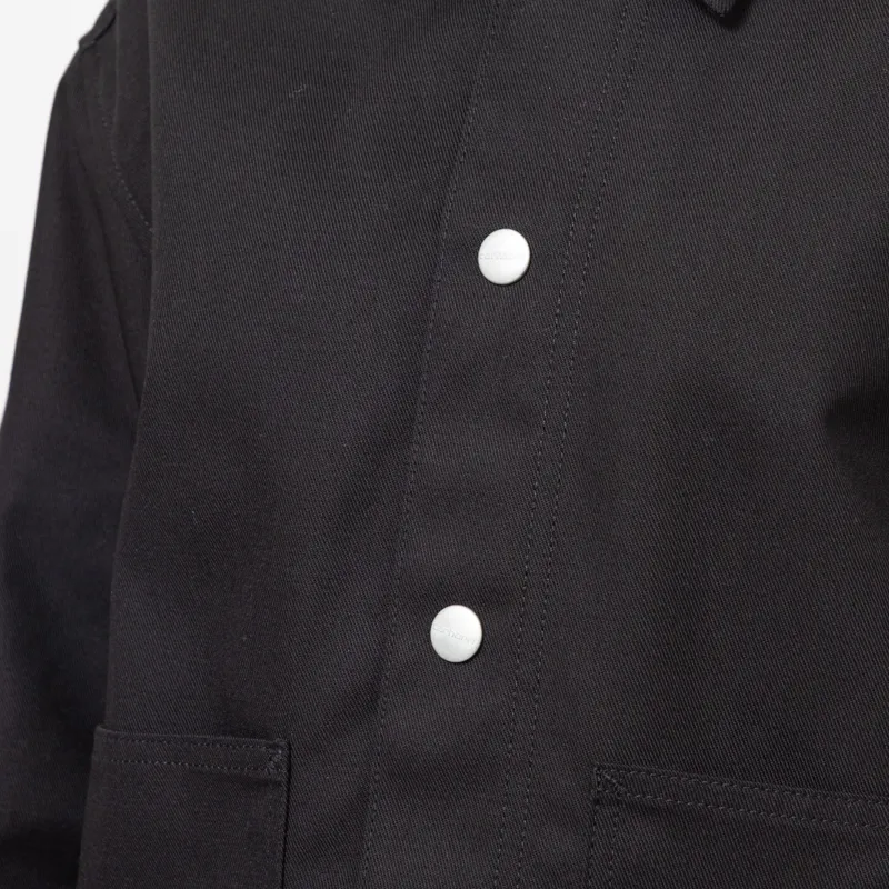 Carhartt WIP Womens Simple Shirt Jac Black Rigid-12