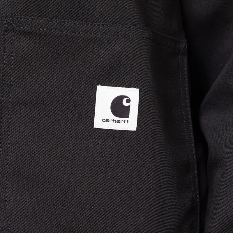 Carhartt WIP Womens Simple Shirt Jac Black Rigid-11