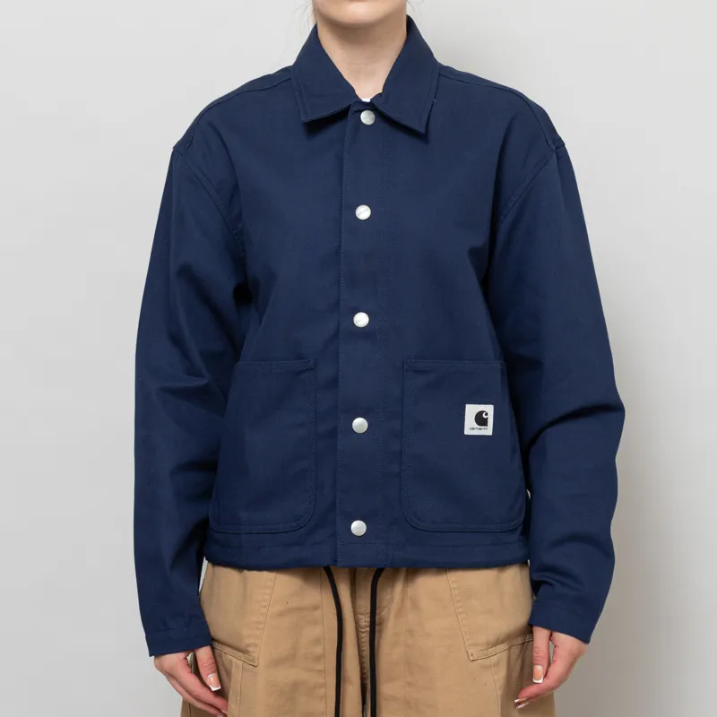 Carhartt WIP Womens Simple Shirt Jac Jupiter Rigid