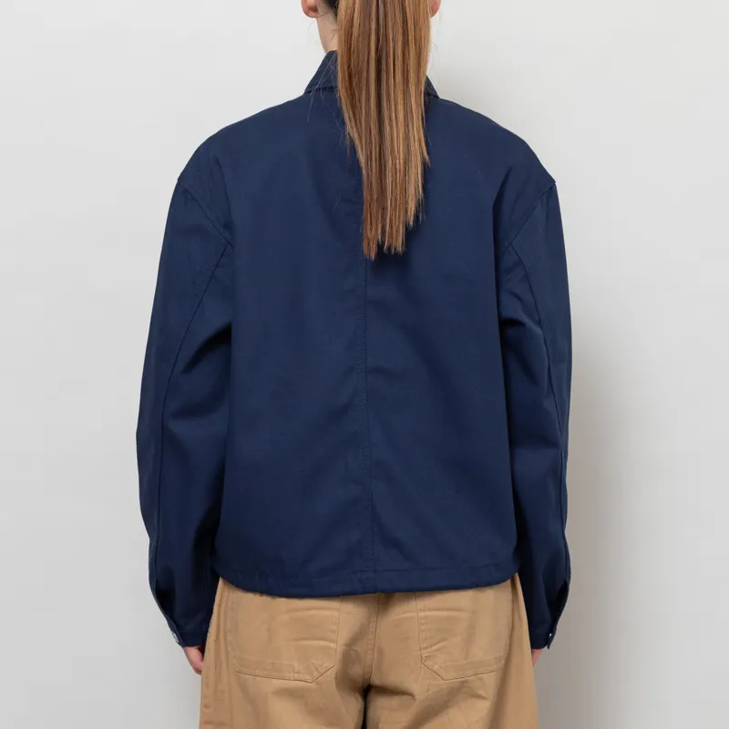 Carhartt WIP Womens Simple Shirt Jac Jupiter Rigid-4