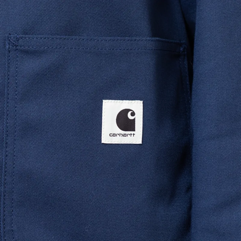 Carhartt WIP Womens Simple Shirt Jac Jupiter Rigid-13