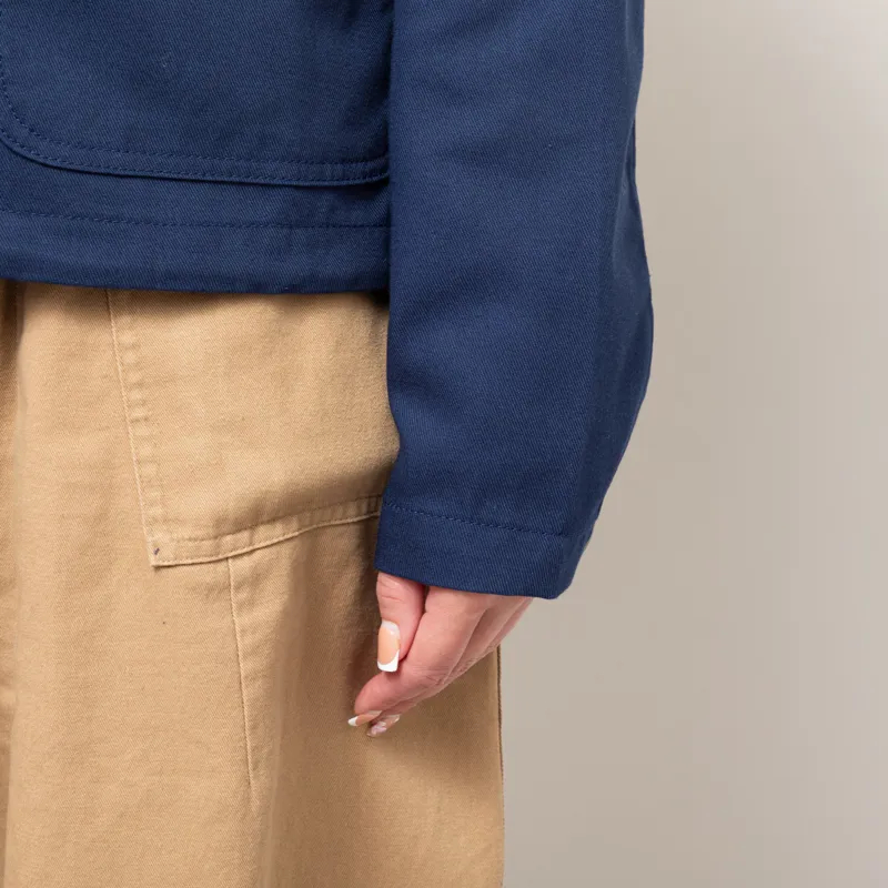 Carhartt WIP Womens Simple Shirt Jac Jupiter Rigid-10