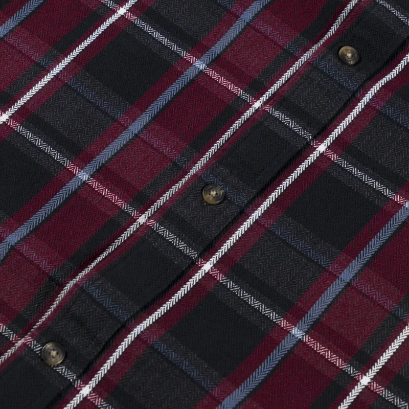 Carhartt WIP Hobart Shirt Black Check-6