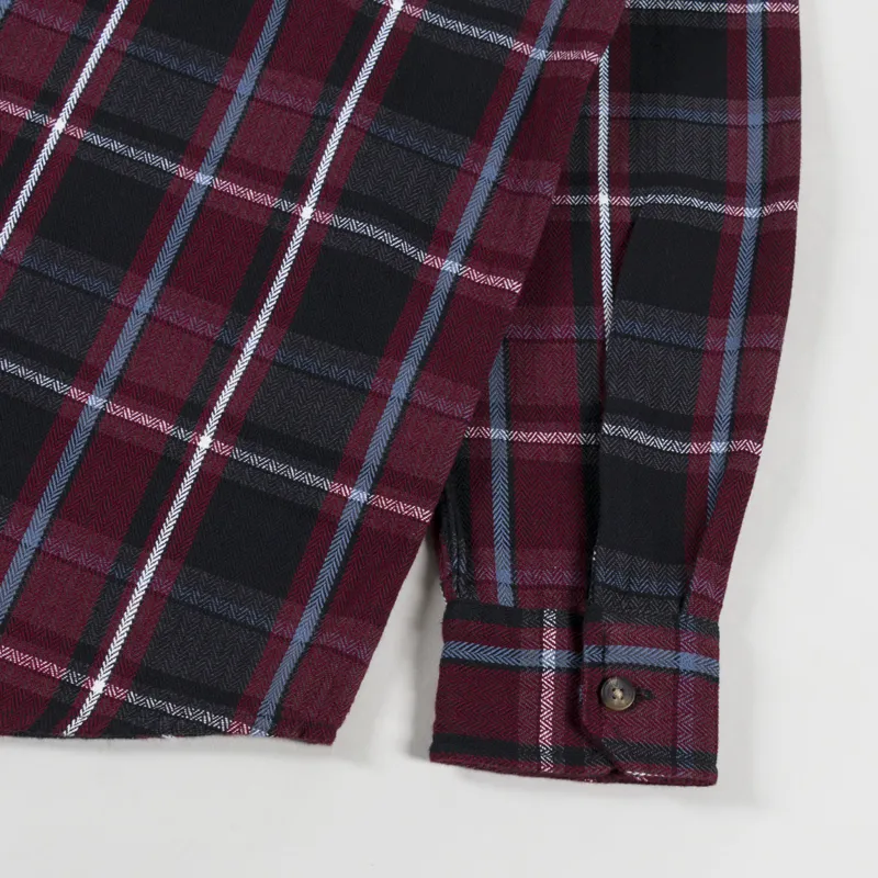 Carhartt WIP Hobart Shirt Black Check-8