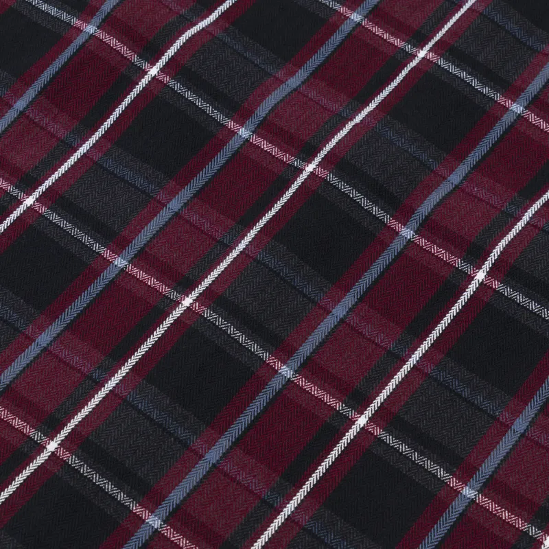 Carhartt WIP Hobart Shirt Black Check-5