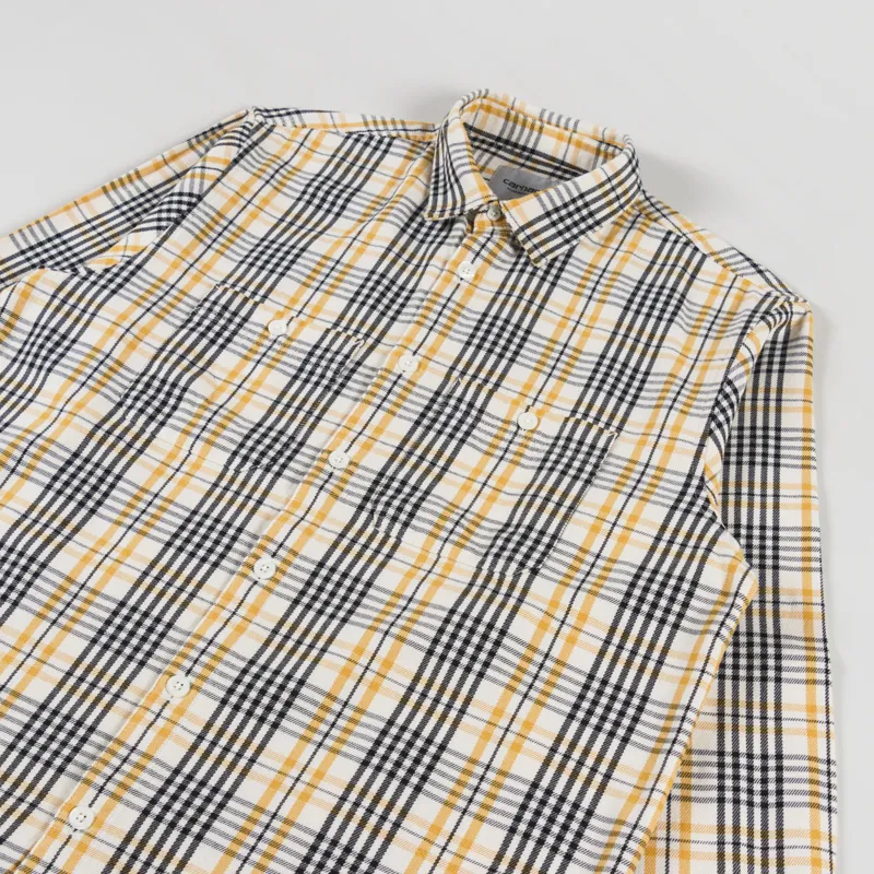 Carhartt WIP Mandlik Shirt Natural Check-2
