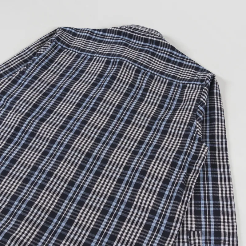 Carhartt WIP Mandlik Shirt Dark Navy Check-3