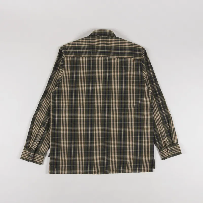 Carhartt WIP Mandlik Shirt Office Green Check-1