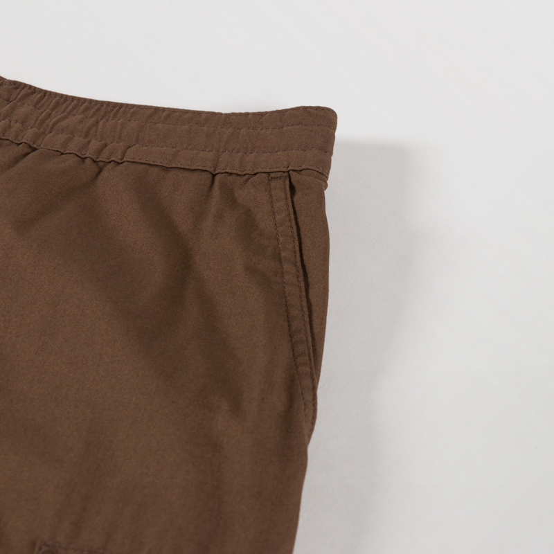 Carhartt WIP Womens Cargo Skirt Long Chocolate Rinsed-10