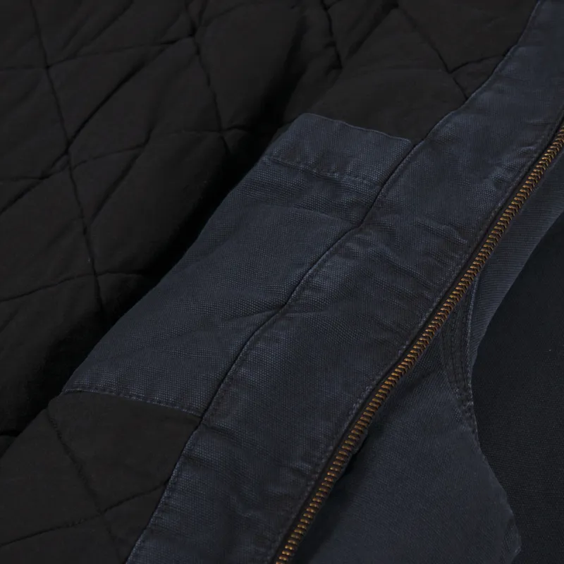 Carhartt WIP Stanton Jacket Black Stone Dyed-9