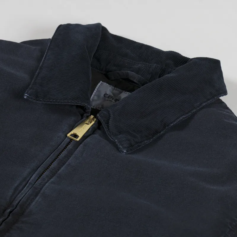 Carhartt WIP Stanton Jacket Black Stone Dyed-6