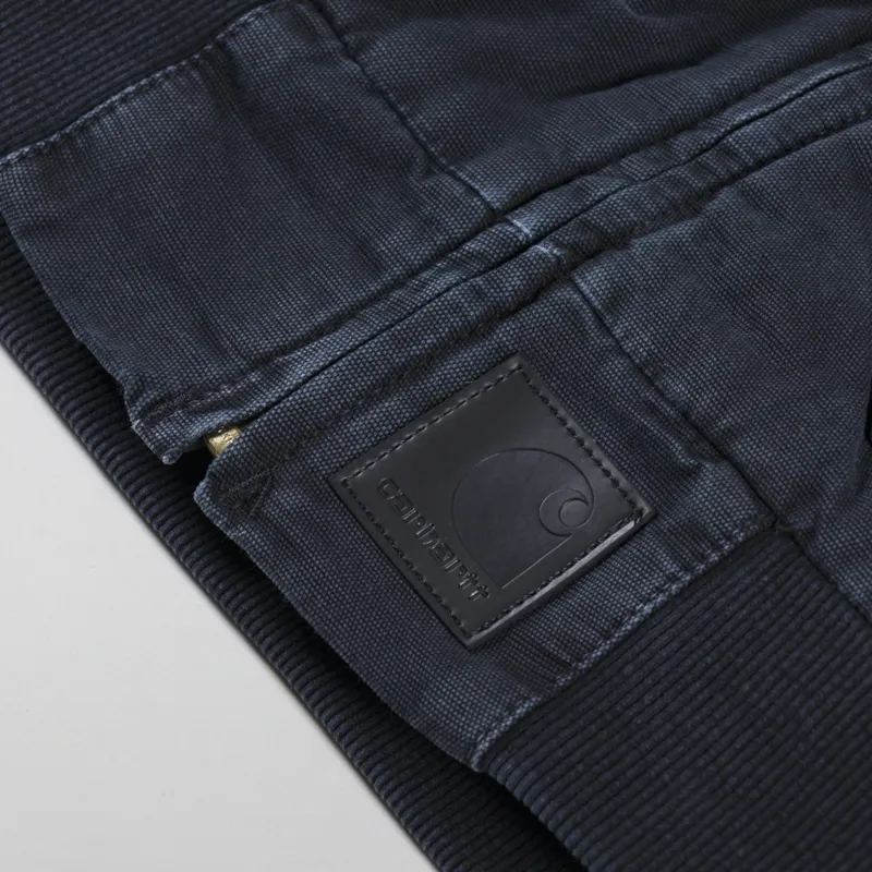 Carhartt WIP Stanton Jacket Black Stone Dyed-8