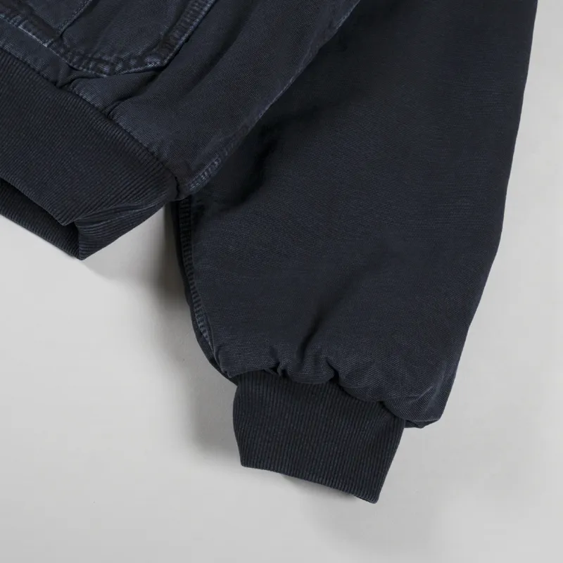 Carhartt WIP Stanton Jacket Black Stone Dyed-10
