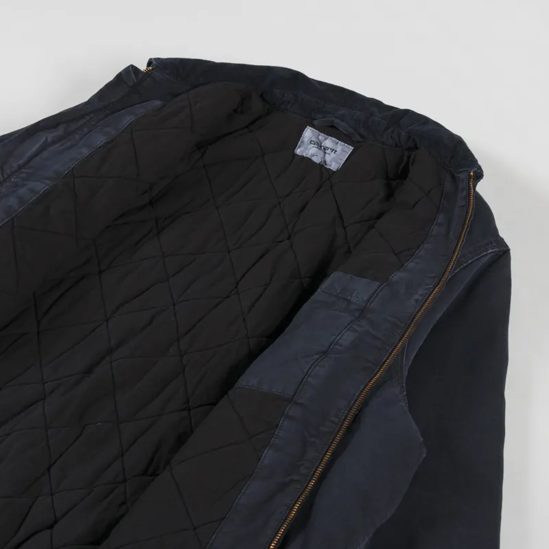 Carhartt WIP Stanton Jacket Black Stone Dyed-4