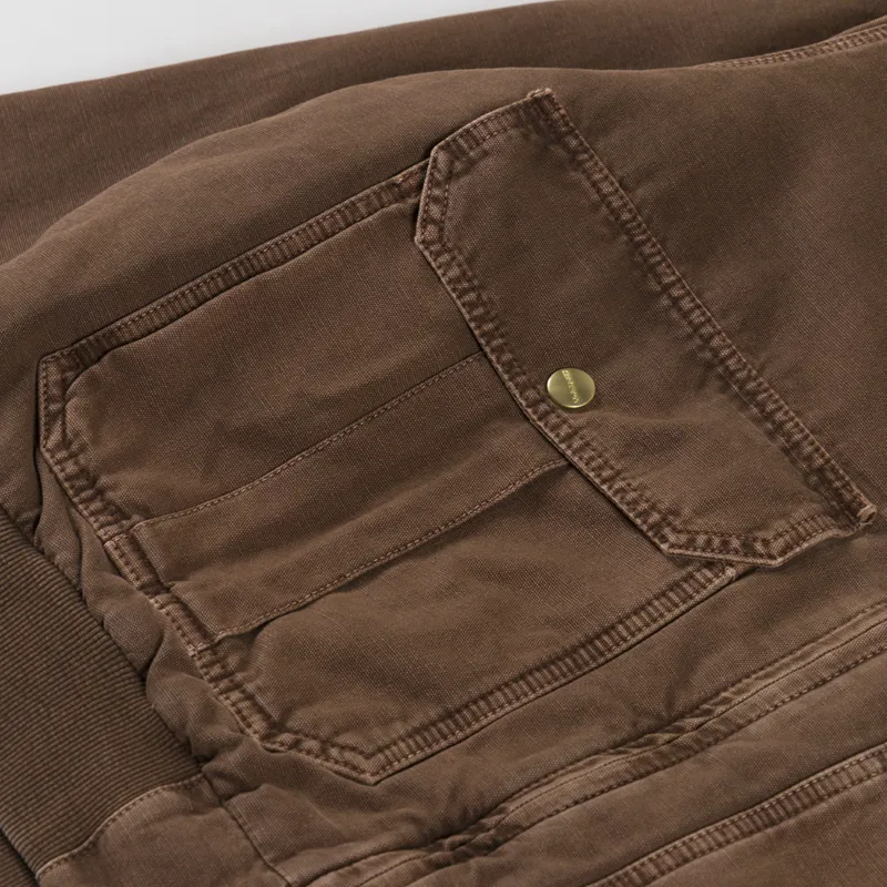 Carhartt WIP Stanton Jacket Chocolate Stone Dyed-8