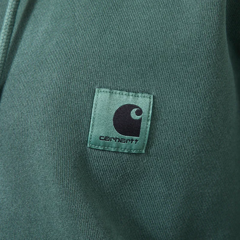 Carhartt WIP Womens Hooded Nelson Jacket Dark Scarab Garment Dyed-7