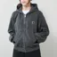 Carhartt WIP Womens Hooded Nelson Jacket Black Garment Dyed