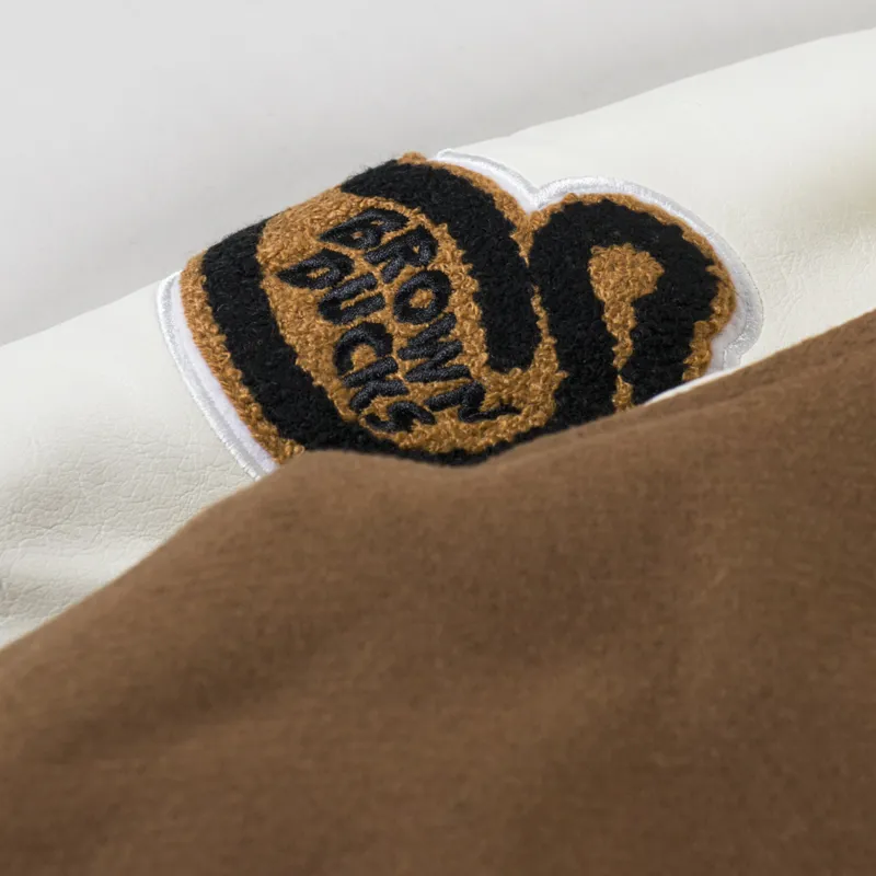 Carhartt WIP Brown Ducks Bomber Jacket Hamilton Brown Wax-10