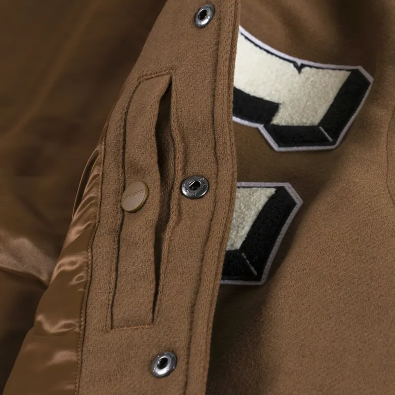 Carhartt WIP Brown Ducks Bomber Jacket Hamilton Brown Wax-6