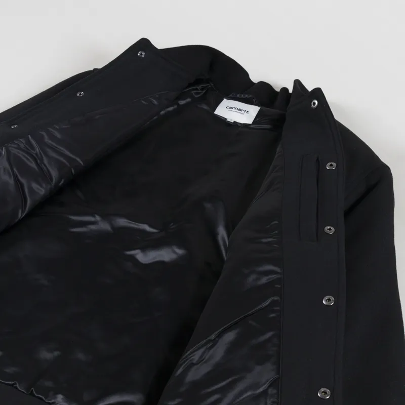 Carhartt WIP Womens Brown Ducks Jacket Black-8