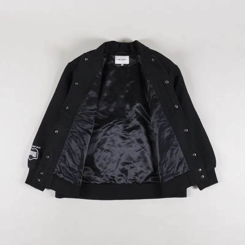 Carhartt WIP Womens Brown Ducks Jacket Black-5