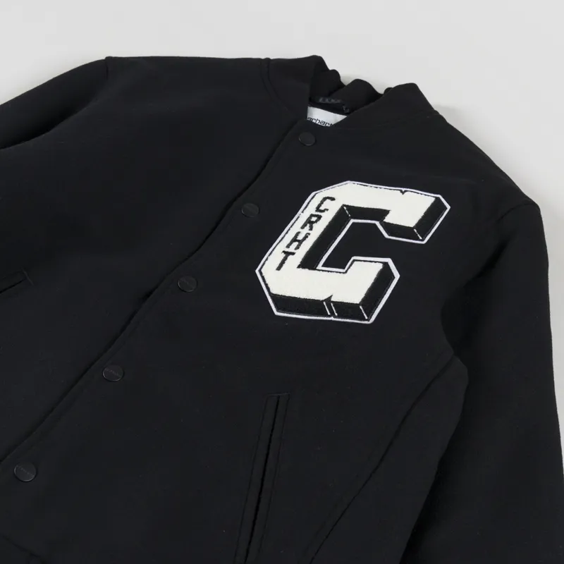 Carhartt WIP Womens Brown Ducks Jacket Black-7