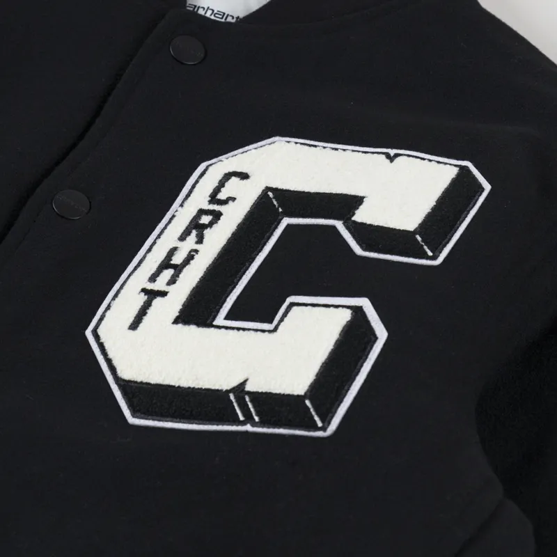 Carhartt WIP Womens Brown Ducks Jacket Black-12