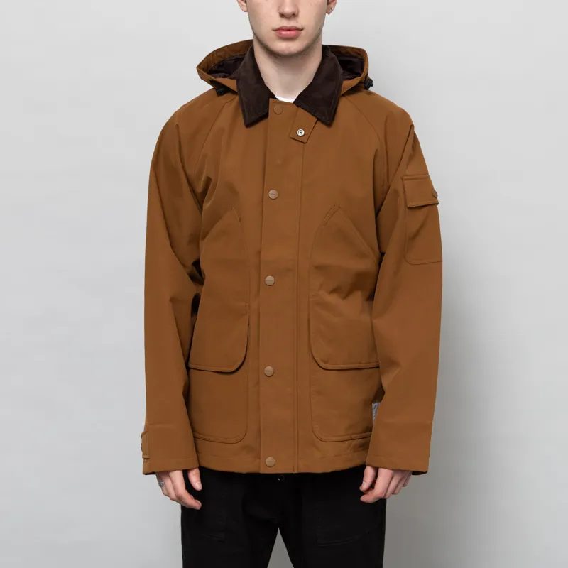Carhartt WIP Clarton Jacket Hamilton Brown Tobacco