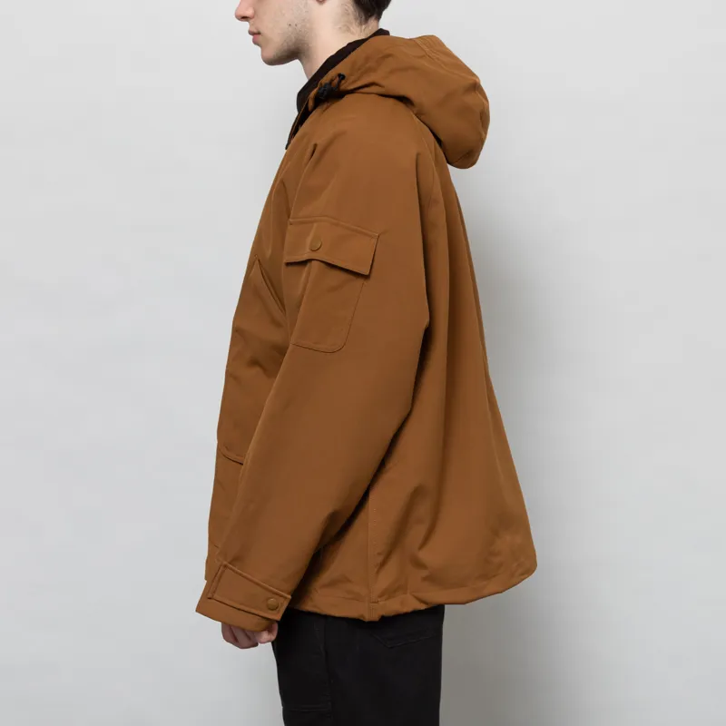 Carhartt WIP Clarton Jacket Hamilton Brown Tobacco-2