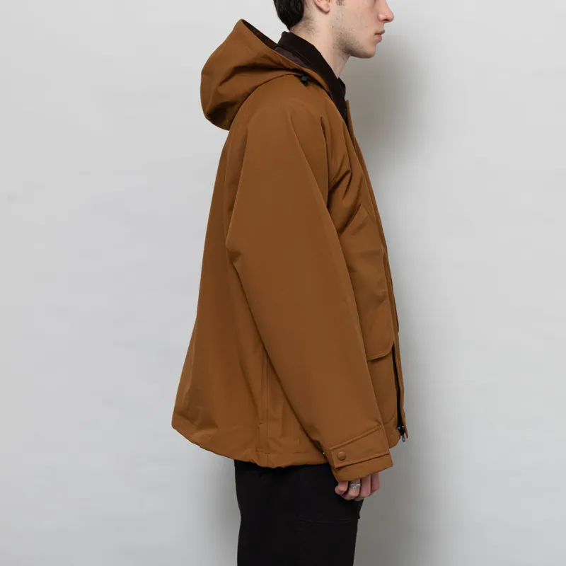 Carhartt WIP Clarton Jacket Hamilton Brown Tobacco-4