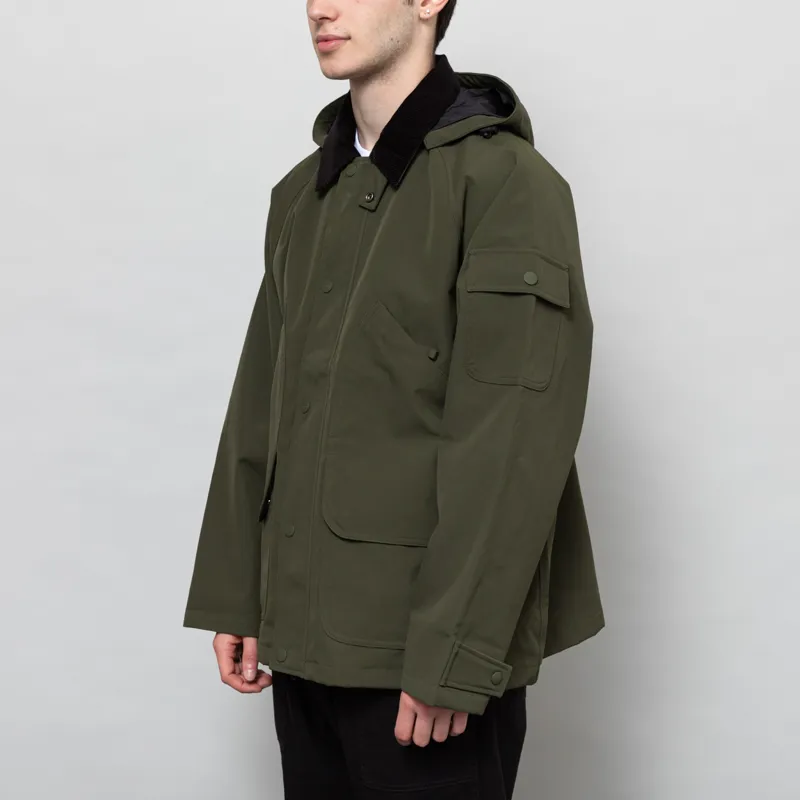 Carhartt WIP Clarton Jacket Office Green Black-1
