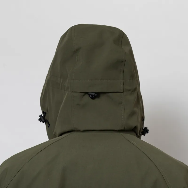 Carhartt WIP Clarton Jacket Office Green Black-7