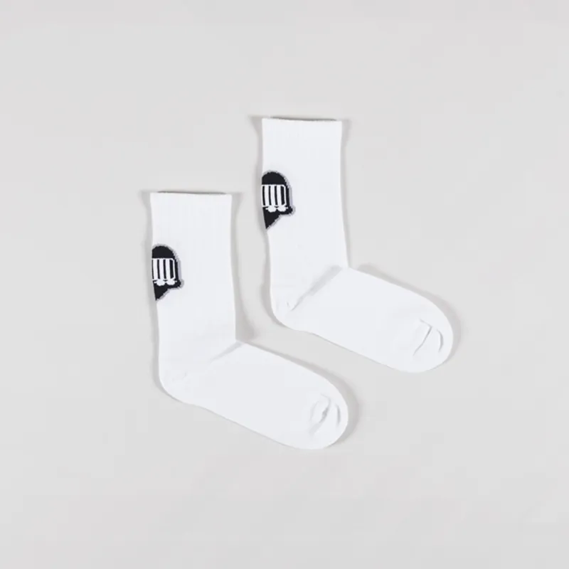 Carhartt WIP Womens Heart Train Socks White