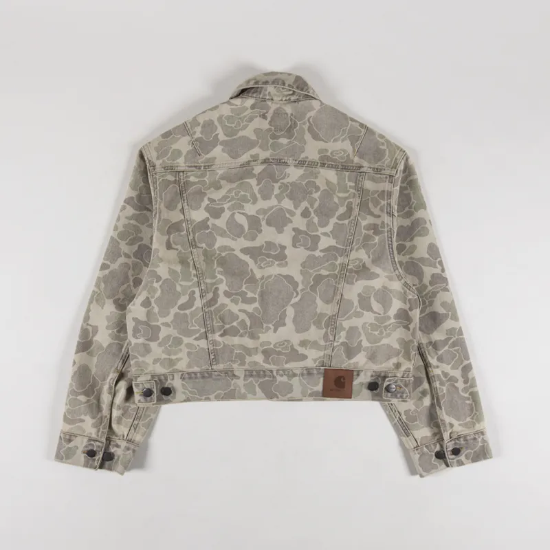 Carhartt WIP Womens Duck Orell Jacket Camo Duck Bleached-6