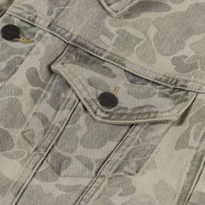 Carhartt WIP Womens Duck Orell Jacket Camo Duck Bleached-13