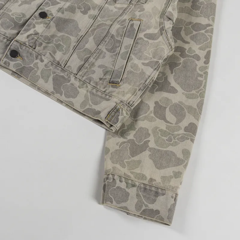 Carhartt WIP Womens Duck Orell Jacket Camo Duck Bleached-10