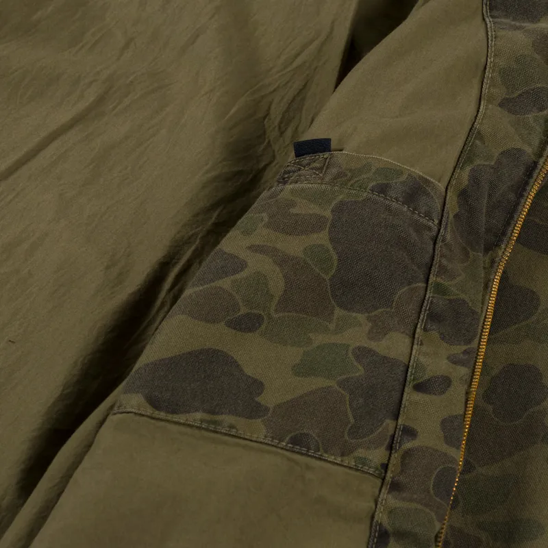 Carhartt WIP Duck Active Jacket Camo Duck Green Office Green-9