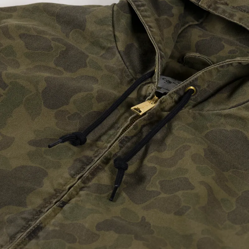 Carhartt WIP Duck Active Jacket Camo Duck Green Office Green-6