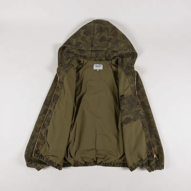 Carhartt WIP Duck Active Jacket Camo Duck Green Office Green-1