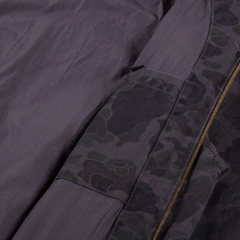 Carhartt WIP Duck Active Jacket Camo Duck Green Graphite-9