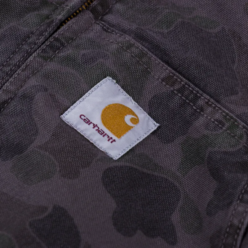Carhartt WIP Duck Active Jacket Camo Duck Green Graphite-6