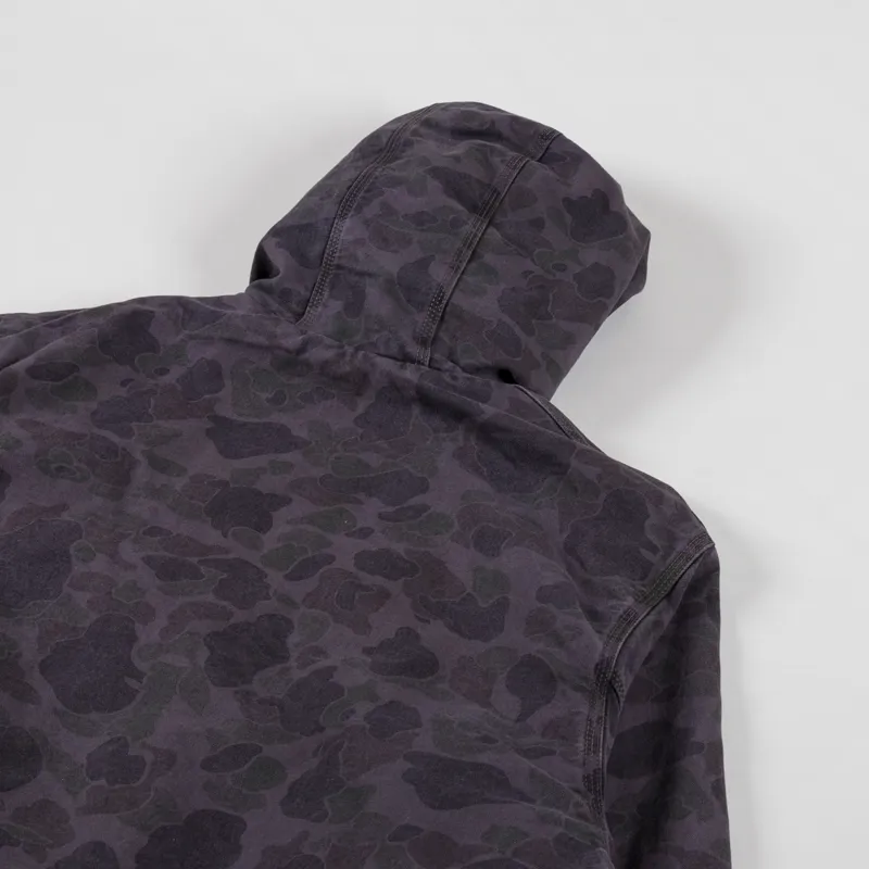 Carhartt WIP Duck Active Jacket Camo Duck Green Graphite-10