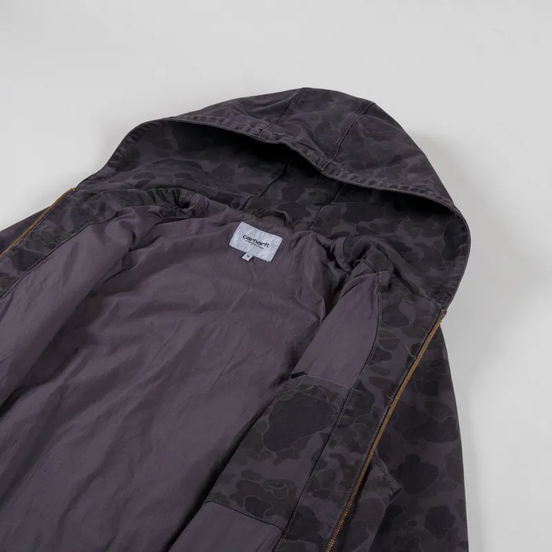 Carhartt WIP Duck Active Jacket Camo Duck Green Graphite-8