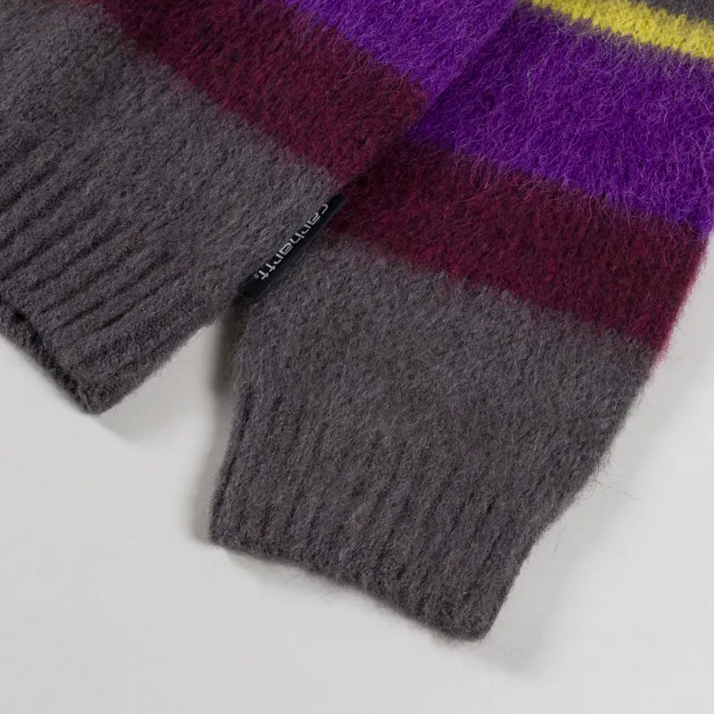 Carhartt WIP Merton Sweater Sundling Stripe Aura-4
