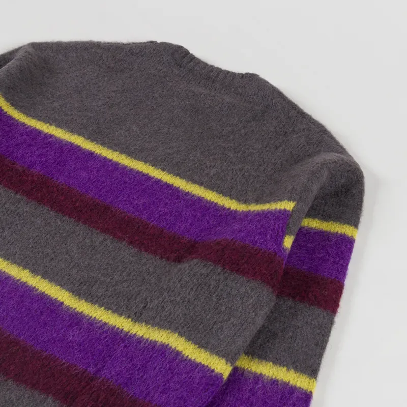Carhartt WIP Merton Sweater Sundling Stripe Aura-3