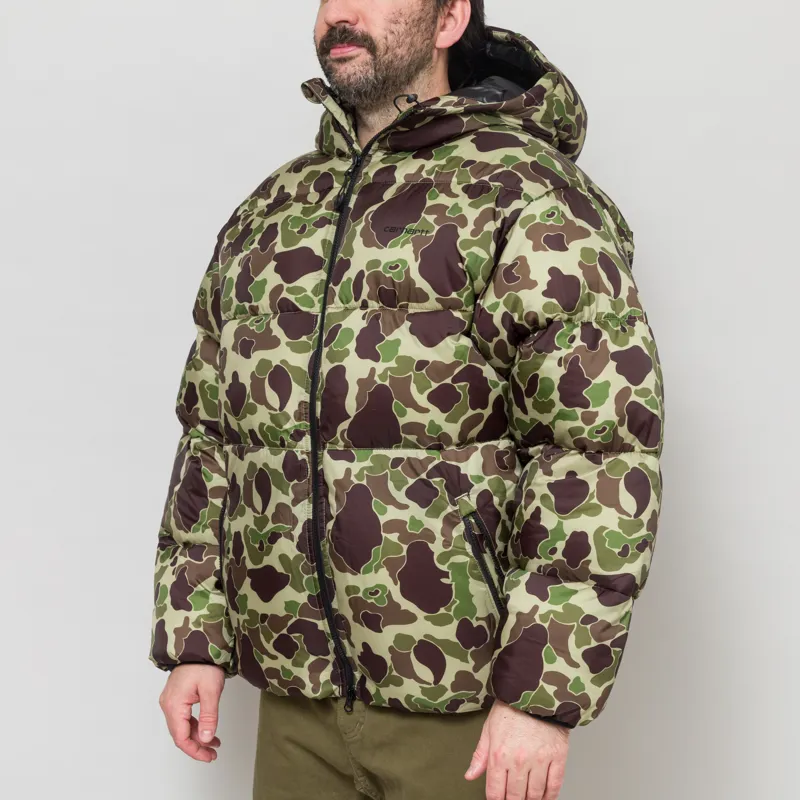 Carhartt WIP Toronto Jacket Camo Green Black-1