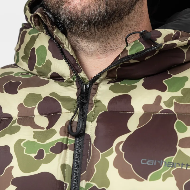 Carhartt WIP Toronto Jacket Camo Green Black-6